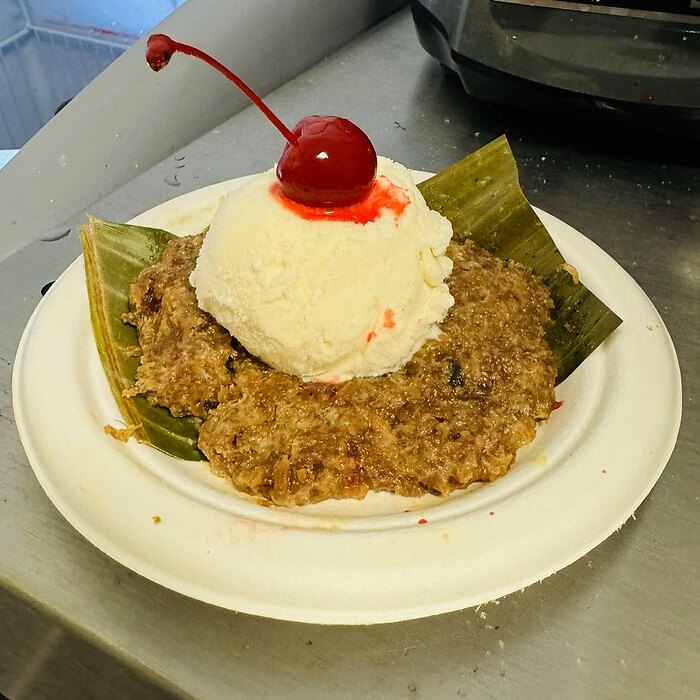 Butter Gulkand & Ice Cream
